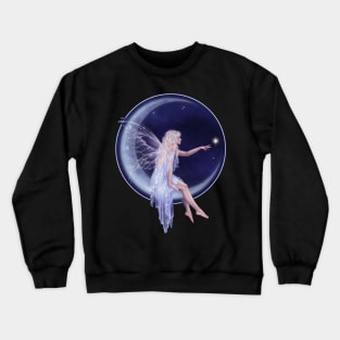 Birth of a Star Moon Fairy Crewneck Sweatshirt